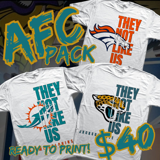 They Not Like Us AFC Pack